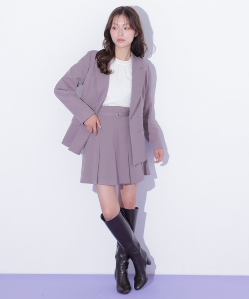 JILL by JILL STUART(ジルバイジルスチュアート)の「<セットアップ対応>プリンセスラインテーラードジャケット(テーラードジャケット・レディース・モカ/グレー/ブラウン系その他・SMALL/MEDIUM)」の5枚目の写真