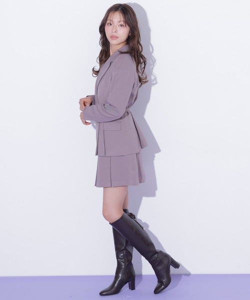JILL by JILL STUART(ジルバイジルスチュアート)の「<セットアップ対応>プリンセスラインテーラードジャケット(テーラードジャケット・レディース・モカ/グレー/ブラウン系その他・SMALL/MEDIUM)」の6枚目の写真