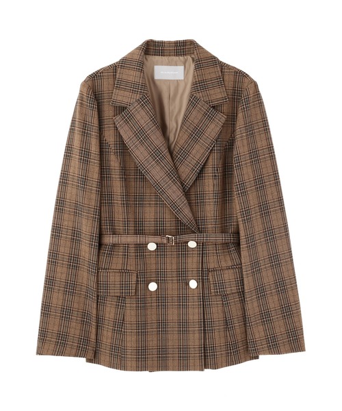 JILL by JILL STUART(ジルバイジルスチュアート)の「<セットアップ対応>プリンセスラインテーラードジャケット(テーラードジャケット・レディース・モカ/グレー/ブラウン系その他・SMALL/MEDIUM)」の7枚目の写真