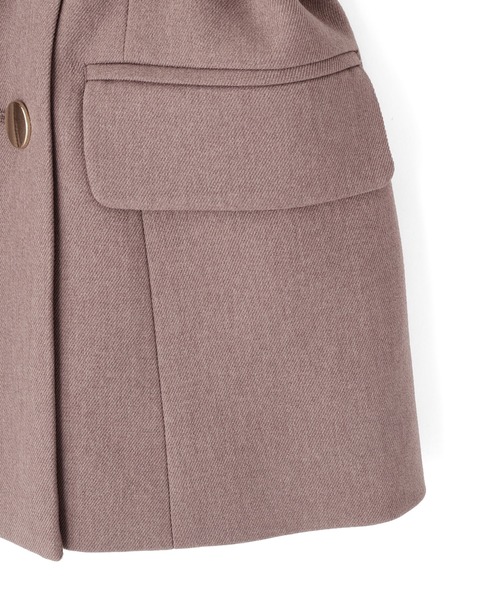JILL by JILL STUART(ジルバイジルスチュアート)の「<セットアップ対応>プリンセスラインテーラードジャケット(テーラードジャケット・レディース・モカ/グレー/ブラウン系その他・SMALL/MEDIUM)」の14枚目の写真