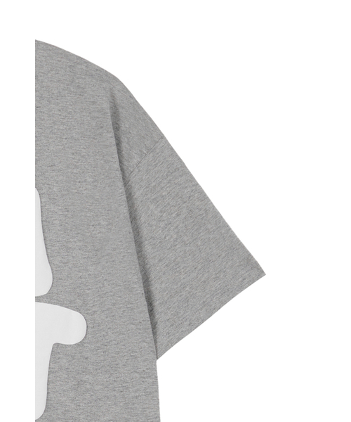DEINET（ダイニット）の「DEINET BOLD LOGO T-SHIRTS IN MELANGE GREY（Tシャツ/カットソー・レディース・その他・FREE）」の6枚目の写真