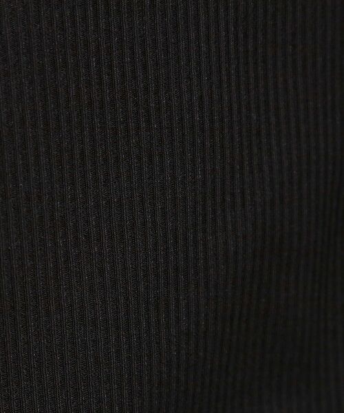 grove(グローブ)の「着るだけで旬顔 ドレープネックテレコTシャツ(Tシャツ/カットソー・レディース・ブラック/オフホワイト・05/04/03/02)」の13枚目の写真