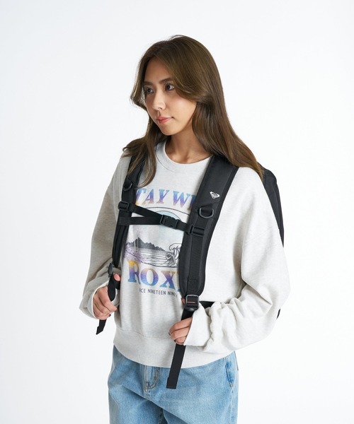 ROXY(ロキシー)の「ROXY GO OUT PLUS (最大30L) ミラー付きバックパック リュック 【2026年秋冬モデル】/ロキシー(バックパック/リュック・レディース・ブラック/オレンジ/グリーン・FREE)」の20枚目の写真