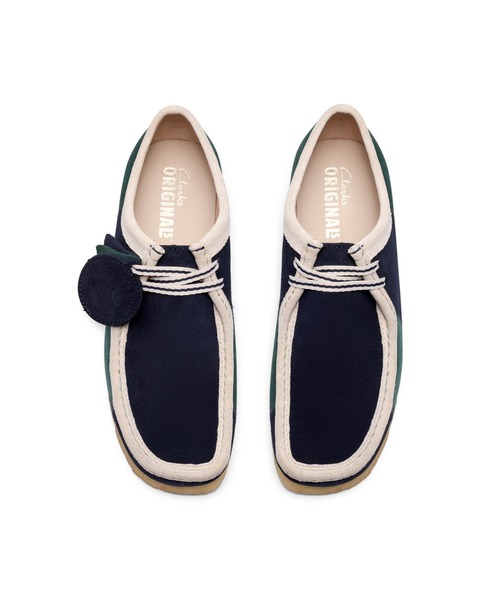 Clarks(クラークス)の「WALLABEE BLUE/GREEN STRIP(スニーカー・メンズ・マルチ・25.5cm/26.0cm/26.5cm/27.0cm)」の4枚目の写真