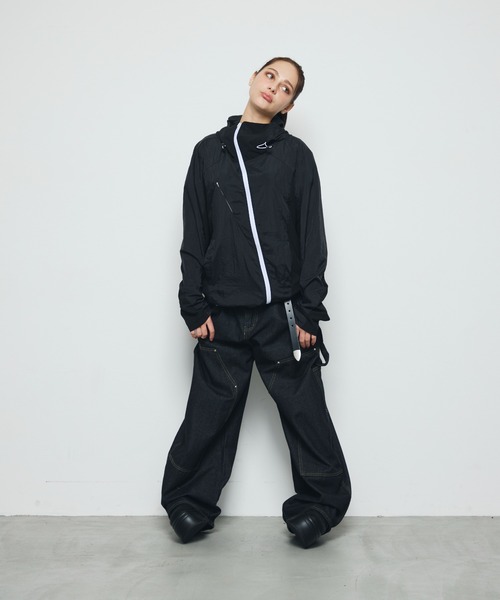 DAZE(デイズ)の「マウンテンパーカー ジップアップ ジャケット(マウンテンパーカー・メンズ・ブラック・SMALL/LARGE/MEDIUM)」の19枚目の写真