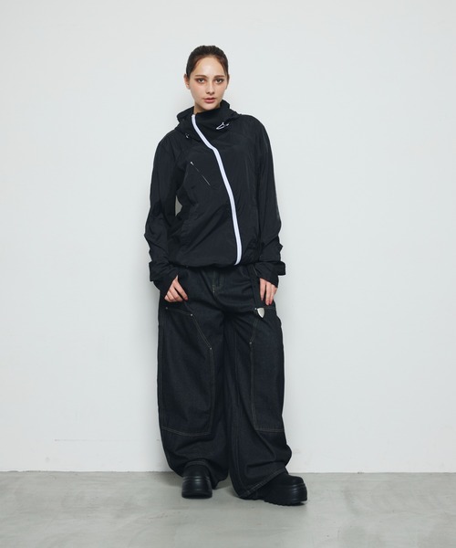 DAZE(デイズ)の「マウンテンパーカー ジップアップ ジャケット(マウンテンパーカー・メンズ・ブラック・SMALL/LARGE/MEDIUM)」の20枚目の写真