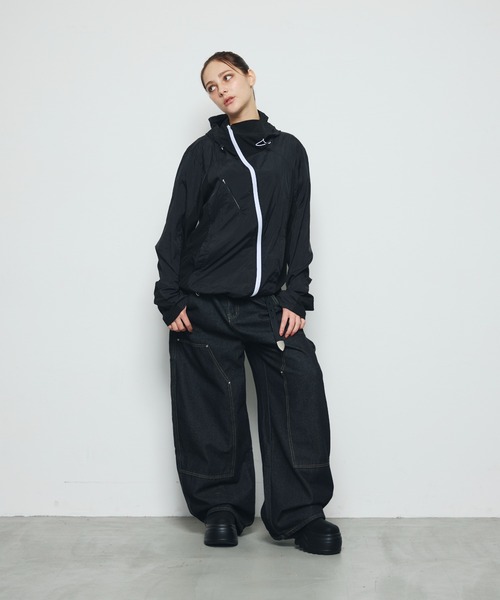 DAZE(デイズ)の「マウンテンパーカー ジップアップ ジャケット(マウンテンパーカー・メンズ・ブラック・SMALL/LARGE/MEDIUM)」の21枚目の写真