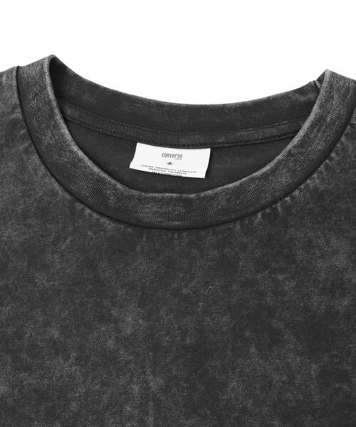 CONVERSE TOKYO(コンバーストウキョウ)の「HEM SPINDLE LOGO LONG SLEEVE TEE(Tシャツ/カットソー・レディース・ブラック/ネイビー/パープル/グレー・SMALL/MEDIUM)」の19枚目の写真