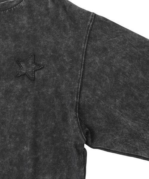 CONVERSE TOKYO(コンバーストウキョウ)の「HEM SPINDLE LOGO LONG SLEEVE TEE(Tシャツ/カットソー・レディース・ブラック/ネイビー/パープル/グレー・SMALL/MEDIUM)」の22枚目の写真