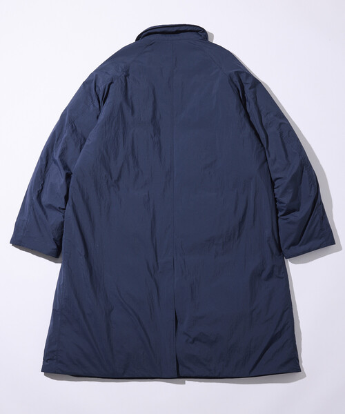NANGA（ナンガ）の「NANGA/ナンガ NANGA × Firsthand 別注 DOWN BALCOLLER COAT【限定展開】/ 別注 バルカラー ダウンコート（ダウンジャケット/コート・メンズ・ブラック/ネイビー・MEDIUM/SMALL/LARGE）」の7枚目の写真