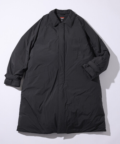 NANGA（ナンガ）の「NANGA/ナンガ NANGA × Firsthand 別注 DOWN BALCOLLER COAT【限定展開】/ 別注 バルカラー ダウンコート（ダウンジャケット/コート・メンズ・ブラック/ネイビー・MEDIUM/SMALL/LARGE）」の10枚目の写真