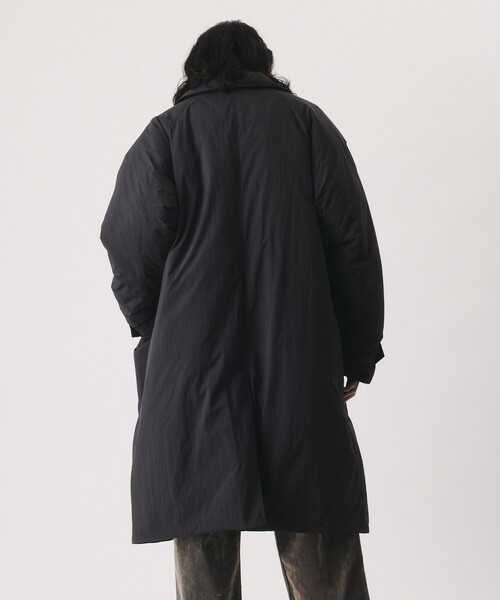NANGA（ナンガ）の「NANGA/ナンガ NANGA × Firsthand 別注 DOWN BALCOLLER COAT【限定展開】/ 別注 バルカラー ダウンコート（ダウンジャケット/コート・メンズ・ブラック/ネイビー・MEDIUM/SMALL/LARGE）」の19枚目の写真