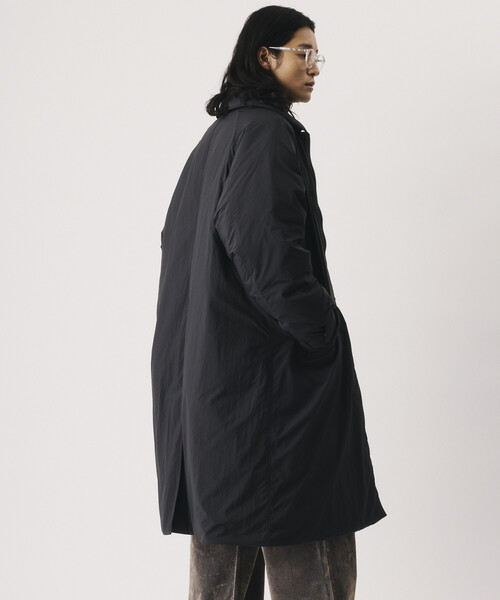 NANGA（ナンガ）の「NANGA/ナンガ NANGA × Firsthand 別注 DOWN BALCOLLER COAT【限定展開】/ 別注 バルカラー ダウンコート（ダウンジャケット/コート・メンズ・ブラック/ネイビー・MEDIUM/SMALL/LARGE）」の20枚目の写真