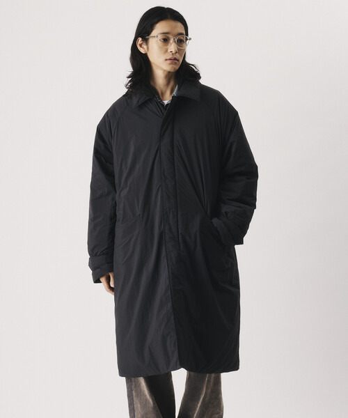 NANGA（ナンガ）の「NANGA/ナンガ NANGA × Firsthand 別注 DOWN BALCOLLER COAT【限定展開】/ 別注 バルカラー ダウンコート（ダウンジャケット/コート・メンズ・ブラック/ネイビー・MEDIUM/SMALL/LARGE）」の21枚目の写真