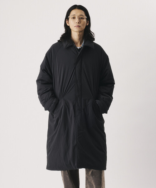 NANGA（ナンガ）の「NANGA/ナンガ NANGA × Firsthand 別注 DOWN BALCOLLER COAT【限定展開】/ 別注 バルカラー ダウンコート（ダウンジャケット/コート・メンズ・ブラック/ネイビー・MEDIUM/SMALL/LARGE）」の22枚目の写真