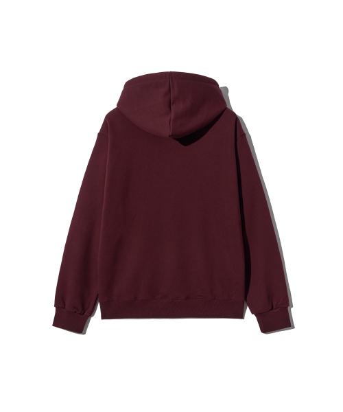 GAKKAI UNIONS(ガッカイユニオンズ)の「ヌアール シンボルアップリケ フードT バーガンディ(パーカー・レディース・その他・SMALL/MEDIUM/LARGE/X-LARGE)」の3枚目の写真
