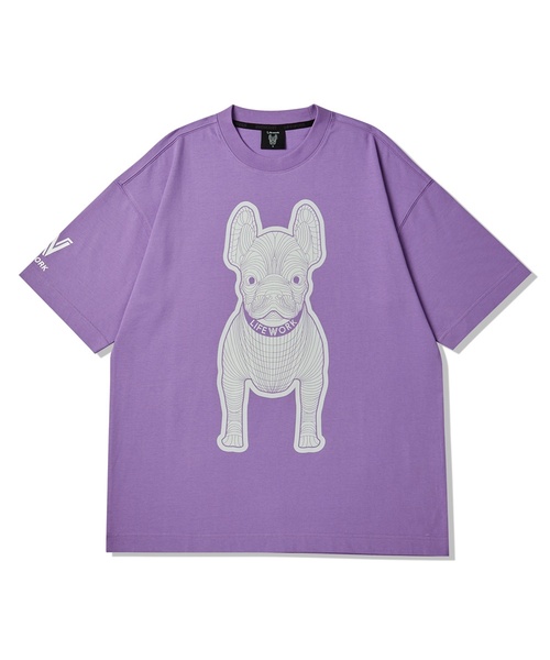 LIFE WORK(ライフワーク)の「ラドック 半袖Tシャツ(Tシャツ/カットソー・レディース・パープル/グレー/レッド・SMALL/LARGE/MEDIUM/X-SMALL)」の2枚目の写真