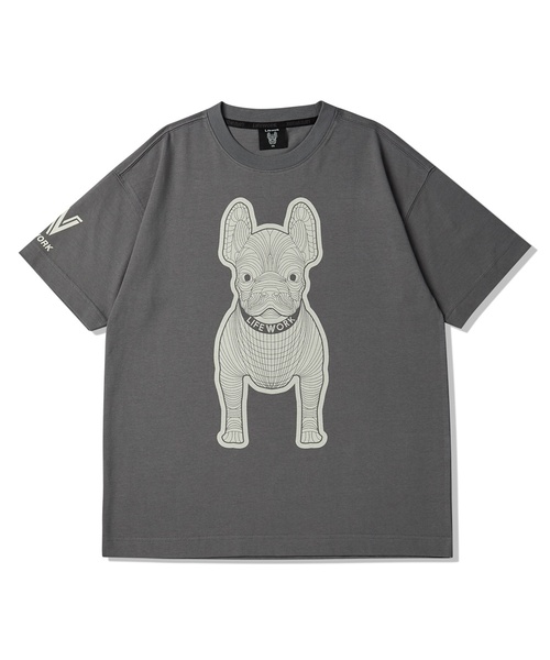 LIFE WORK(ライフワーク)の「ラドック 半袖Tシャツ(Tシャツ/カットソー・レディース・パープル/グレー/レッド・SMALL/LARGE/MEDIUM/X-SMALL)」の1枚目の写真