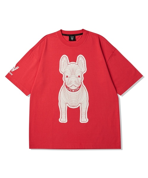 LIFE WORK(ライフワーク)の「ラドック 半袖Tシャツ(Tシャツ/カットソー・レディース・パープル/グレー/レッド・SMALL/LARGE/MEDIUM/X-SMALL)」の3枚目の写真