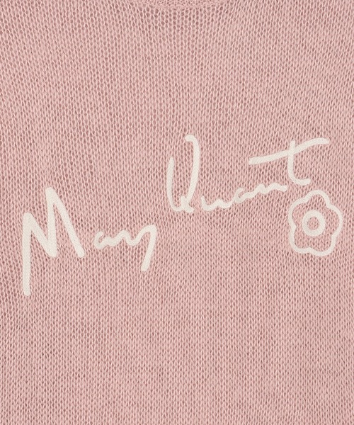 MARY QUANT(マリークワント)の「サインロゴシアーニット プルオーバー(ニット/セーター・レディース・アイボリー/ブラウン/ブラック/ピンク・M)」の20枚目の写真