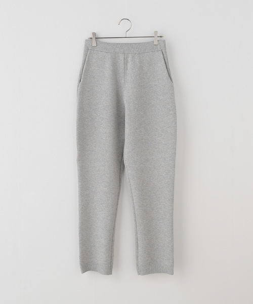 JOURNAL STANDARD（ジャーナルスタンダード）の「コットンカシミヤMIXニットパンツ（その他パンツ・レディース・ライトグレー/チャコールグレー・FREE）」の2枚目の写真