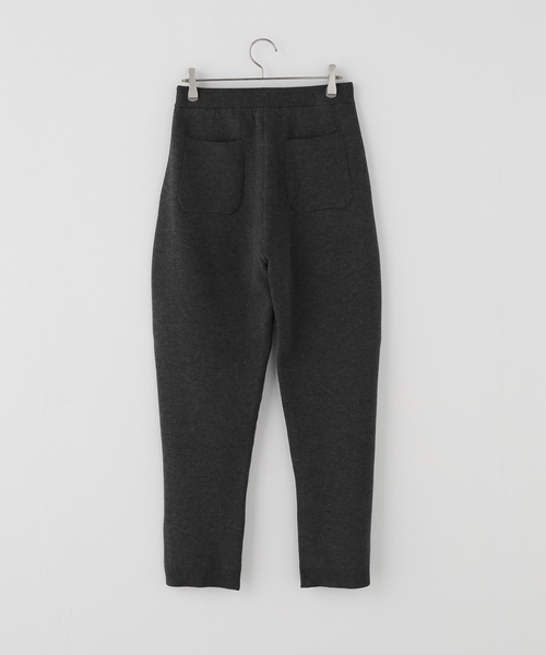 JOURNAL STANDARD（ジャーナルスタンダード）の「コットンカシミヤMIXニットパンツ（その他パンツ・レディース・ライトグレー/チャコールグレー・FREE）」の3枚目の写真