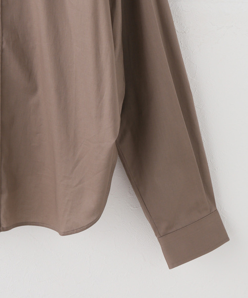 VAQUERA（バケラ）の「VAQUERA / バケラ  WOMEN BELTED BUTTON DOWN WOVEN（シャツ/ブラウス・レディース・チョコ・X-SMALL）」の8枚目の写真
