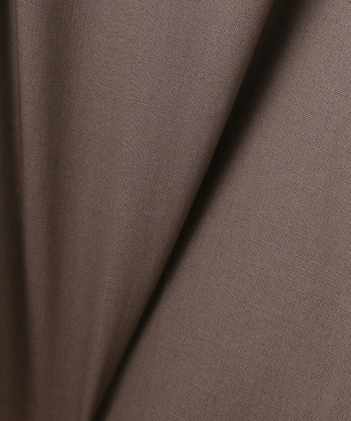 VAQUERA（バケラ）の「VAQUERA / バケラ  WOMEN BELTED BUTTON DOWN WOVEN（シャツ/ブラウス・レディース・チョコ・X-SMALL）」の3枚目の写真