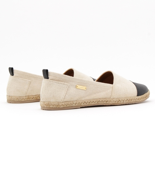 HELIOPOLE（エリオポール）の「KAANAS 配色エスパドリーユ（その他シューズ・レディース・ブラック/ゴールド・36/37/38/35/39）」の5枚目の写真