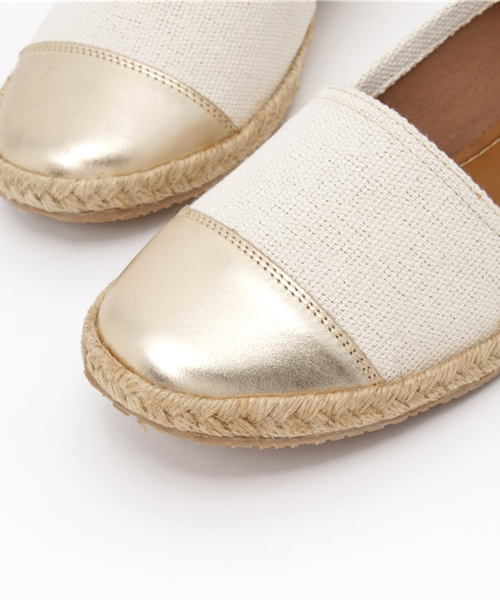 HELIOPOLE（エリオポール）の「KAANAS 配色エスパドリーユ（その他シューズ・レディース・ブラック/ゴールド・36/37/38/35/39）」の11枚目の写真