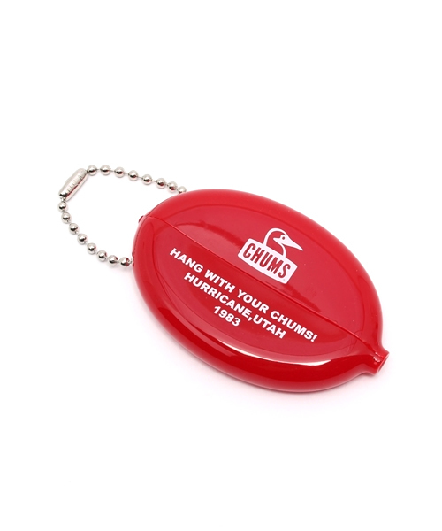CHUMS(チャムス)の「【CHUMS】CHUMS Logo Quikoin with Ball Chain(コインケース・メンズ・ブルーグリーン/レッド/ネイビー/パープル/イエロー・FREE)」の5枚目の写真