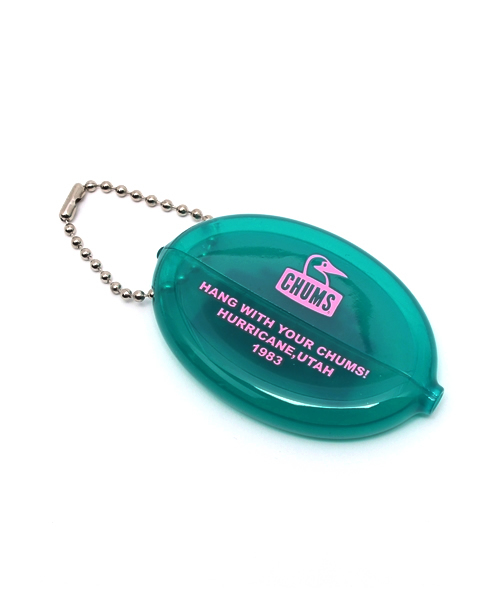 CHUMS(チャムス)の「【CHUMS】CHUMS Logo Quikoin with Ball Chain(コインケース・メンズ・ブルーグリーン/レッド/ネイビー/パープル/イエロー・FREE)」の3枚目の写真