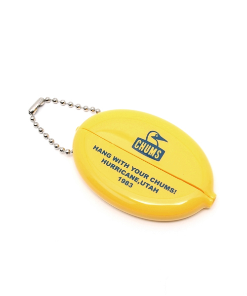 CHUMS(チャムス)の「【CHUMS】CHUMS Logo Quikoin with Ball Chain(コインケース・メンズ・ブルーグリーン/レッド/ネイビー/パープル/イエロー・FREE)」の1枚目の写真