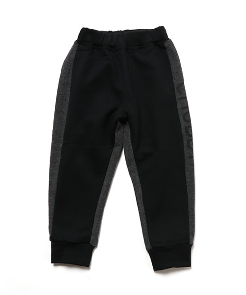 CHUBBYGANG（チャビーギャング）の「変形Wフェイスロゴパンツ（その他パンツ・キッズ・ブラック/グレー・160/140/110/130/150/100/120）」の2枚目の写真