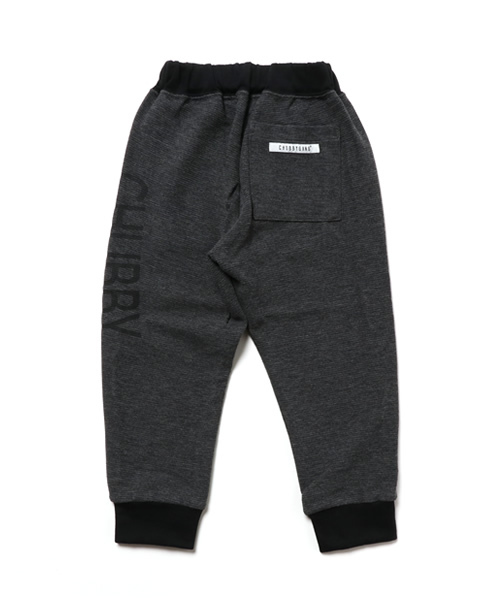 CHUBBYGANG（チャビーギャング）の「変形Wフェイスロゴパンツ（その他パンツ・キッズ・ブラック/グレー・160/140/110/130/150/100/120）」の5枚目の写真