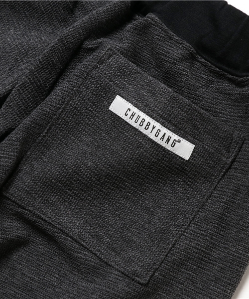 CHUBBYGANG（チャビーギャング）の「変形Wフェイスロゴパンツ（その他パンツ・キッズ・ブラック/グレー・160/140/110/130/150/100/120）」の10枚目の写真