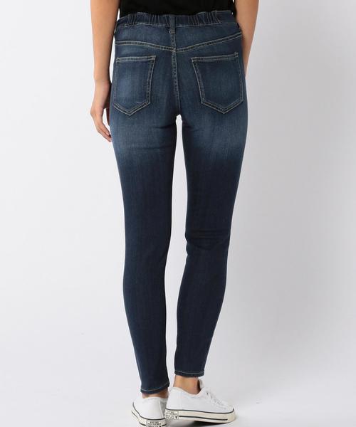 coen（コーエン）の「ストレッチスキニーデニムパンツ（デニムパンツ・レディース・ネイビー/コバルトブルー・MEDIUM/LARGE/SMALL）」の6枚目の写真