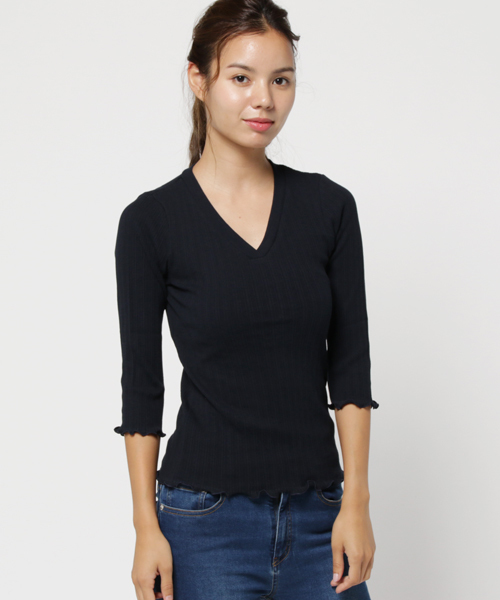 セール】変形リブカットソー（Tシャツ/カットソー）｜archives