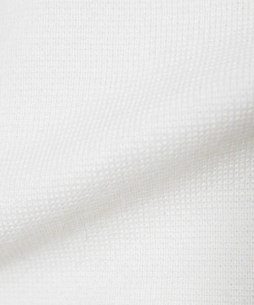 green label relaxing（グリーンレーベルリラクシング）の「KC WO/MILANORIB C/N 12G ニット◆（ニット/セーター・メンズ・ホワイト/ブラック/その他・SMALL/MEDIUM/LARGE/X-LARGE）」の6枚目の写真