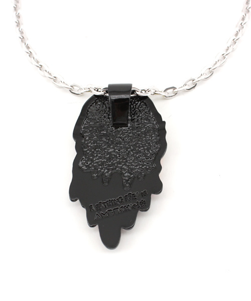 A BATHING APE(アベイシングエイプ)の「RE-ANIMATOR LOGO PENDANT(ネックレス・メンズ・レッド/ブラック/グリーン/ブルー/ゴールド/シルバー・FREE)」の8枚目の写真