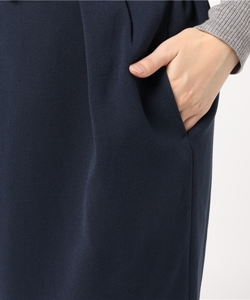 VIS（ビス）の「ベルト付きタックコクーンスカート（スカート・レディース・ピンク/キャメル/ネイビー・S/M）」の9枚目の写真