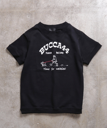 BUCCA 44 | 【BUCCA 44】お散歩プリントショートスリーブスウェット(スウェット)