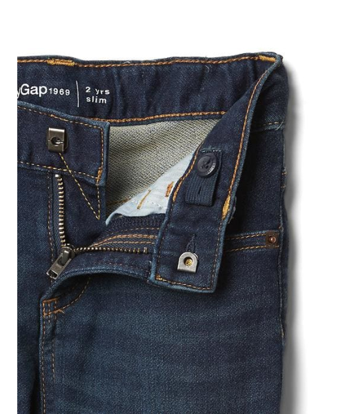 GAP(ギャップ)の「Gap 1969 Supersoft High Stretch Slim Jeans(デニムパンツ・キッズ・ブルー・95cm/105cm/110cm/100cm/90cm/80cm)」の3枚目の写真