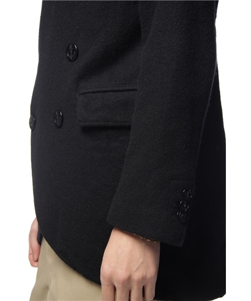 BEAMS（ビームス）の「J.SABATINO / Pコート（ピーコート・メンズ・ブラック・1/2）」の7枚目の写真