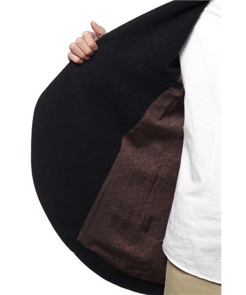 BEAMS（ビームス）の「J.SABATINO / Pコート（ピーコート・メンズ・ブラック・1/2）」の9枚目の写真