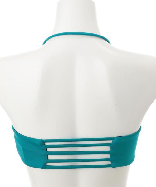 Lepidos（レピドス）の「＜Lepidos＞ソリッドギャザーバンドゥトップ ◆（水着・レディース・ブラック/オリーブ/ターコイズブルー・1/0/2）」の16枚目の写真