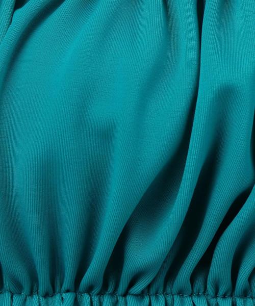 Lepidos（レピドス）の「＜Lepidos＞ソリッドギャザーバンドゥトップ ◆（水着・レディース・ブラック/オリーブ/ターコイズブルー・1/0/2）」の10枚目の写真