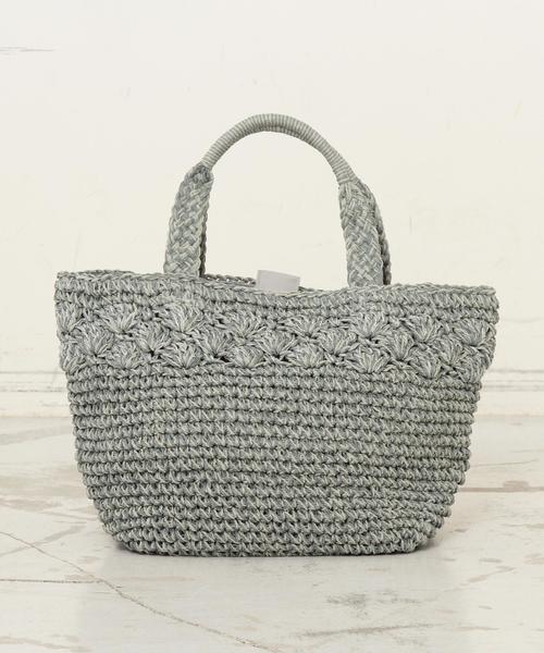 BEAUTY&YOUTH UNITED ARROWS(ビューティーアンドユースユナイテッドアローズ)の「BY∴ ペーパーラメシェルトートバッグ/かごバッグ(かごバッグ・レディース・ベージュ/オリーブ・FREE)」の5枚目の写真