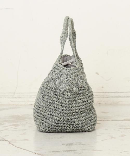 BEAUTY&YOUTH UNITED ARROWS(ビューティーアンドユースユナイテッドアローズ)の「BY∴ ペーパーラメシェルトートバッグ/かごバッグ(かごバッグ・レディース・ベージュ/オリーブ・FREE)」の7枚目の写真