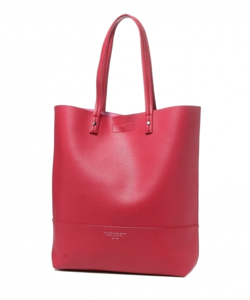 RAGEBLUE（レイジブルー）の「フェイクレザーカラートートBAG/656646（トートバッグ・メンズ・ブルー/グレー/ピンク系その他/ブラック/キャメル・FREE）」の5枚目の写真